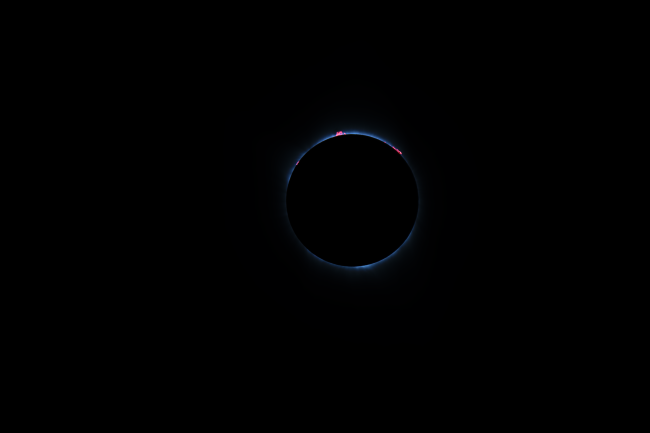 2017 Solar Eclipse Madras Linear Image