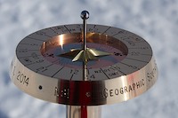 2014 South Pole marker