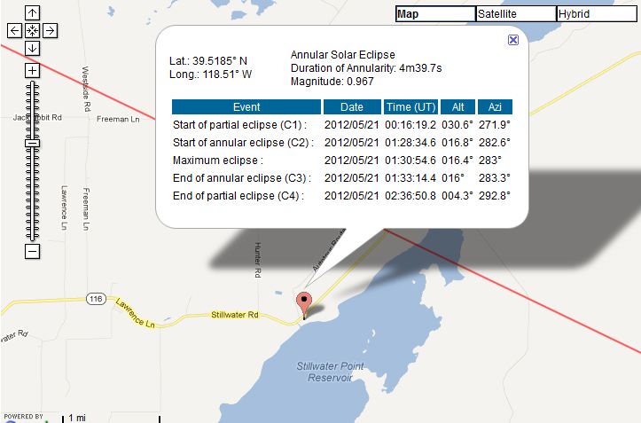 Eclipse Track at Stillwater NWR