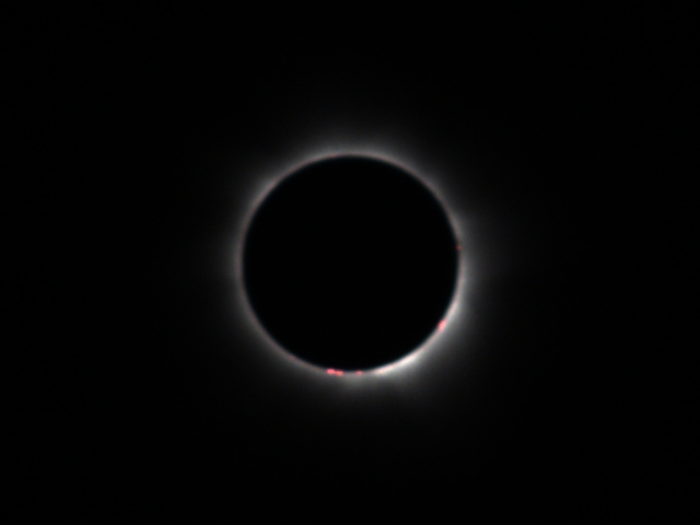 2012 Solar Eclipse Inner Corona