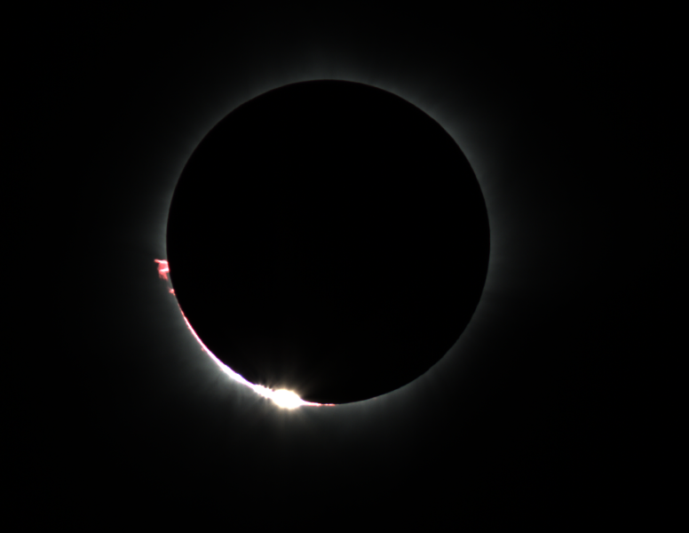 2016 Solar Eclipse C2 Diamond Ring