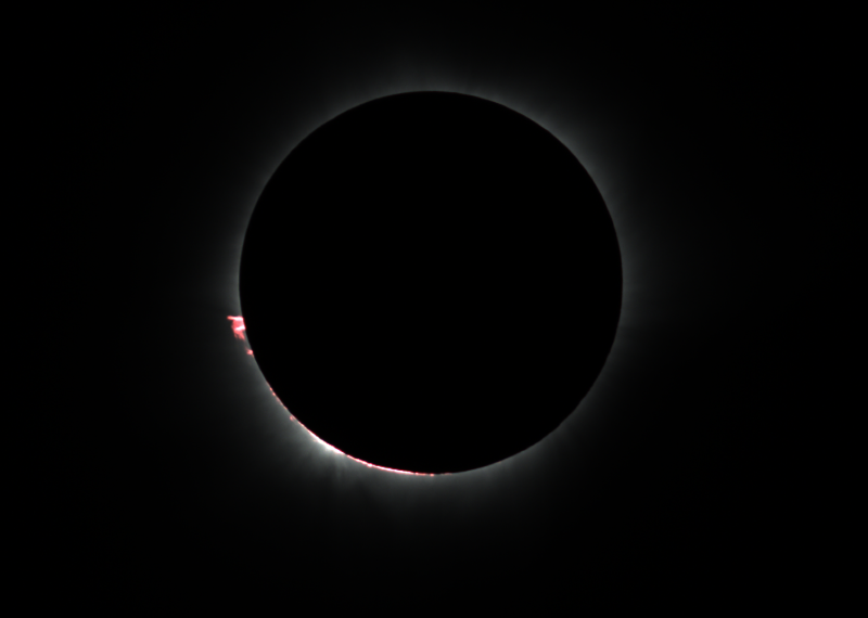 2016 Solar Eclipse Inner Corona
