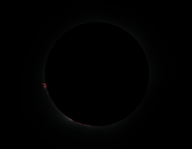 2016 Solar Eclipse C2 last chromosphere