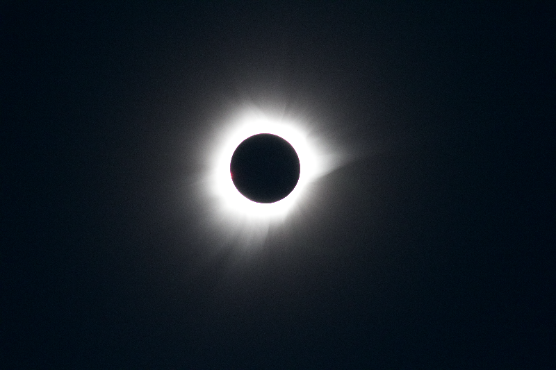 2016 Solar Eclipse Outer Corona