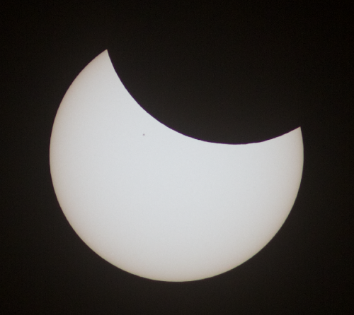 Partial Eclipse at 00:01:02 UTC